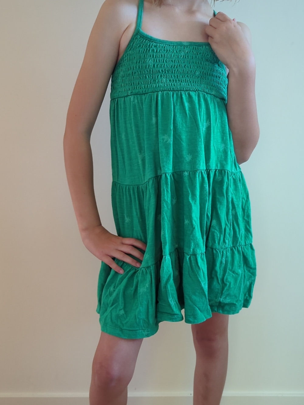 GAP Teal Strappy Kids Dress